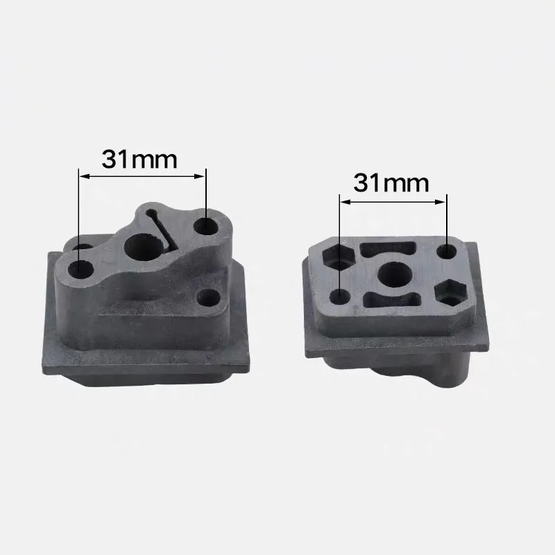 10pcs GX31 CARBURETOR INSULATOR FOR HONDA 139F GX22 31CC 4T BRUSHCUTTER STRIMMER AIR INTAKE MANIFOLD ADAPTER Elbow 16211-ZM3-000