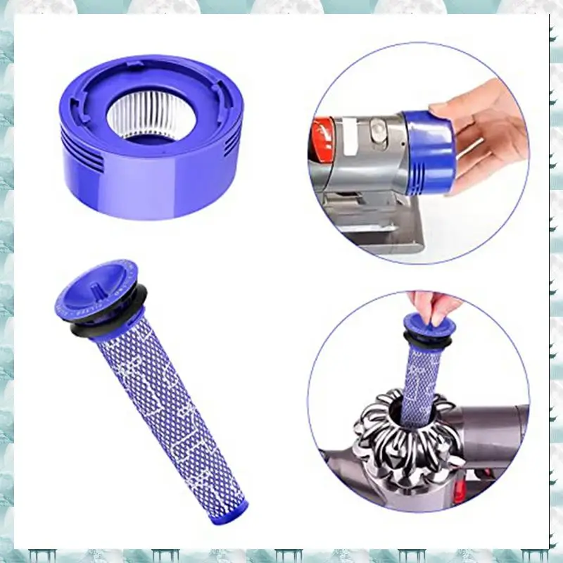 

Сменный фильтр Caci, 16 шт., для Dyson V7, V8, Animal и V8, абсолютный беспроводной пылесос, замена HEPA-фильтра