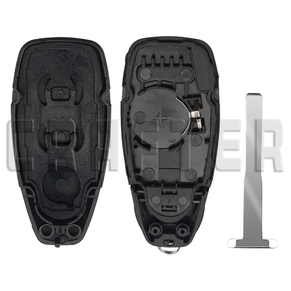 مفتاح Crafters KR5876268 ID49/4D 83 رقاقة 433 ميجا هرتز مفتاح السيارة الذكية لفورد مونديو كوغا فييستا فوكس C-Max KR55WK48801 مع قطع المفاتيح #6