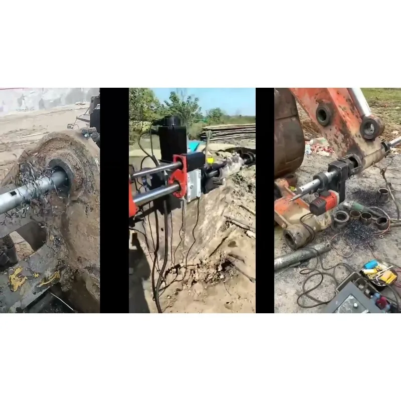 Jiarun CNC Automatic Portable Boring Machine with Engine & Motor Energy Saving 3-Axis Bore Welding Machine for Sale