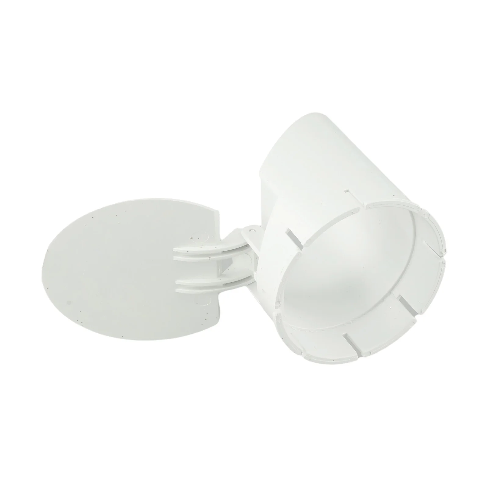 50 to 160mm PVC Drain Pipe Cover with Check Valve for Rainwater Drainage to Prevent Stink and Backflow in Outdoor Areas