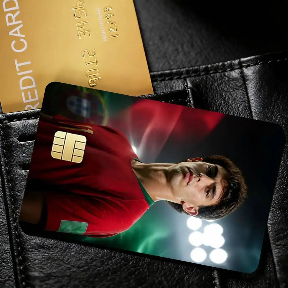 J-Joao F-Felix Football Credit Card Skin Stickers For VISA Bank Bus Metro Access Card Protective Film Cover Sticker