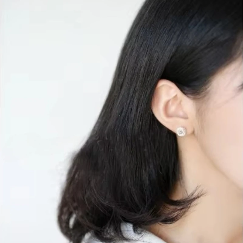REETI 925 sterling silver wire Stud Earrings for Women Elegant Wedding Jewelry pendientes mujer moda 2019 Brincos