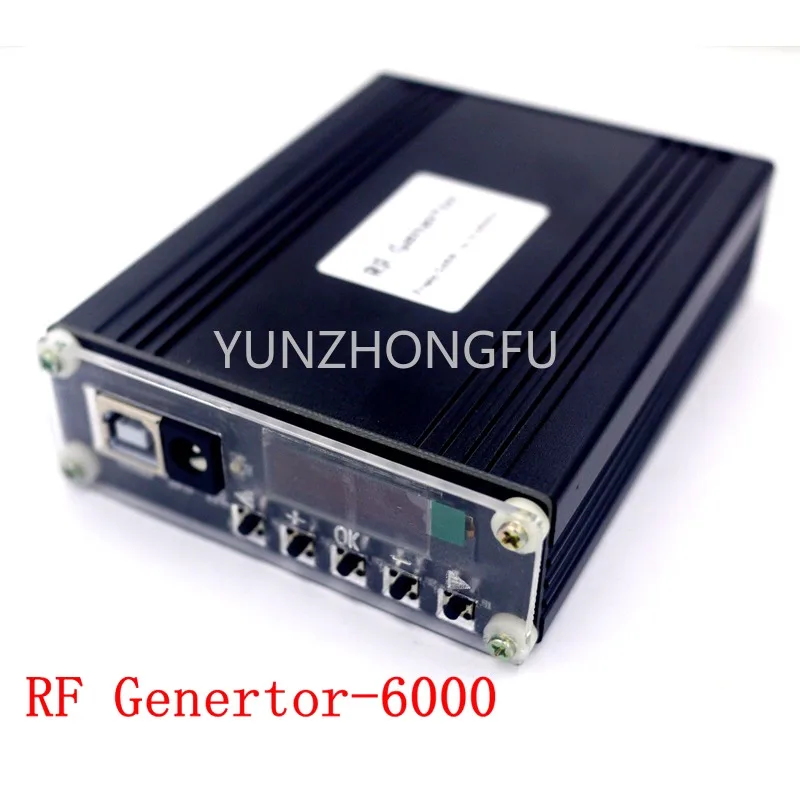 VCO microwave frequency synthesizer PLL ADF4355 module with housing OLED display RF signal source