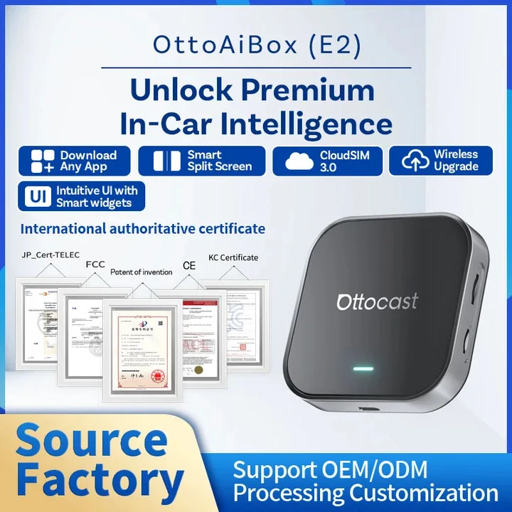 Qttocast new wireless CarPlay box, Android AI box, wireless CarPlay module box