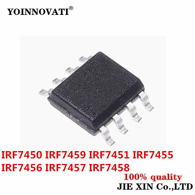 모듈 재고, IRF7450, IRF7459TRPBF, IRF7459TR, IRF7459, IRF7451, IRF7455, IRF7456, IRF7457, IRF7458, TRPBF SOP8, 10 개, 100% 신제품