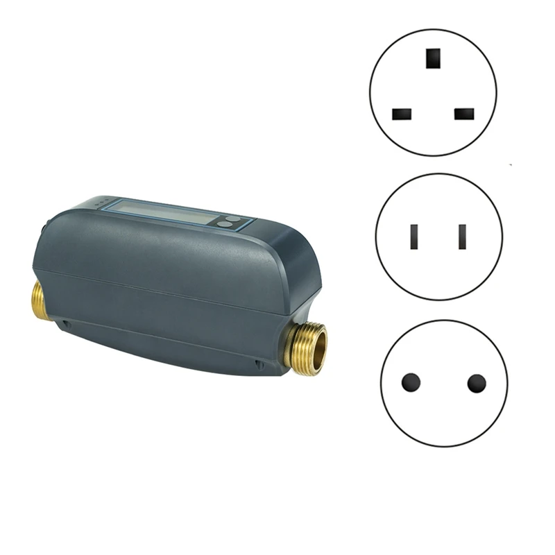 

T81C Tuya Wifi Smart Water Valve Water Flow Rate And Water Meter Shut On/Off Remote Control Real Time Display