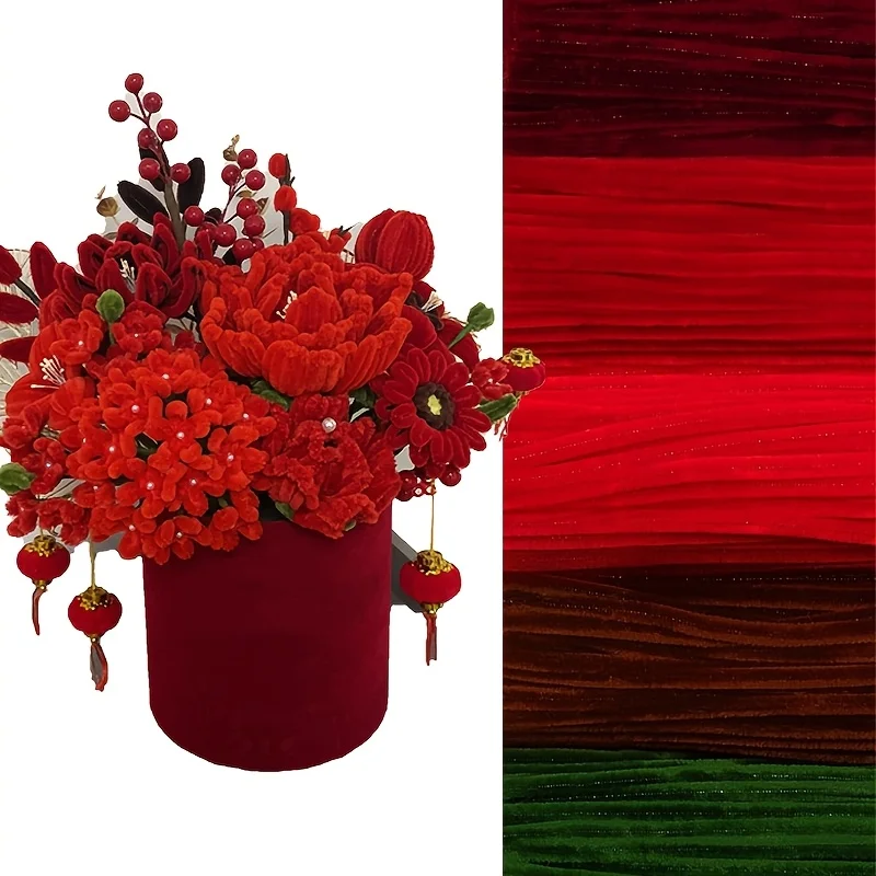 500/600 stuks pijpreinigers chenille stengels 12 inch ambachtelijke benodigdheden bulk voor doe-het-zelf kunst- en ambachtelijke projecten creatief cadeau