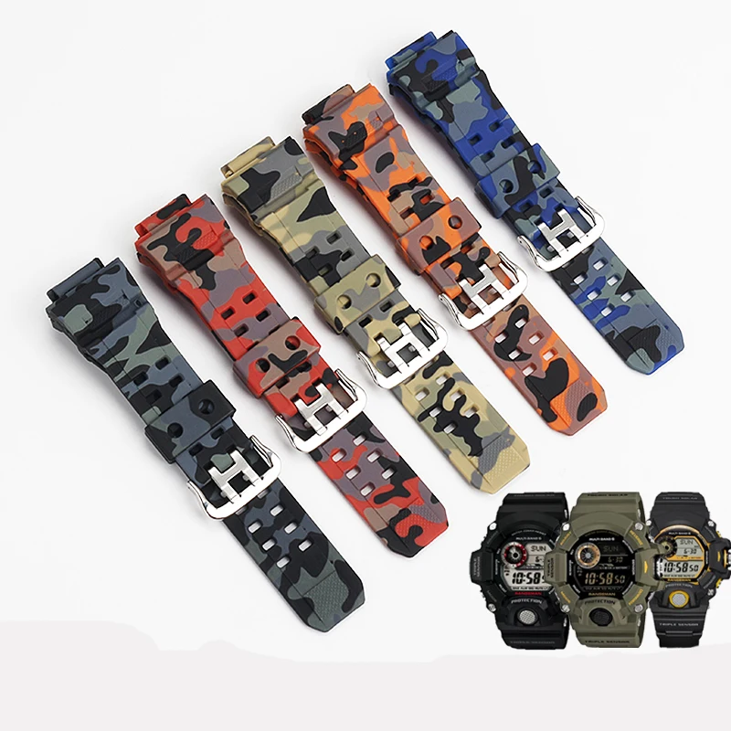 For Casio G-SHOCK Rubber Watch Band Cat GW9400 GW-9400 GW-9300 GW-9200 Waterproof Sport Resin Silicone Strap Watch Accessories