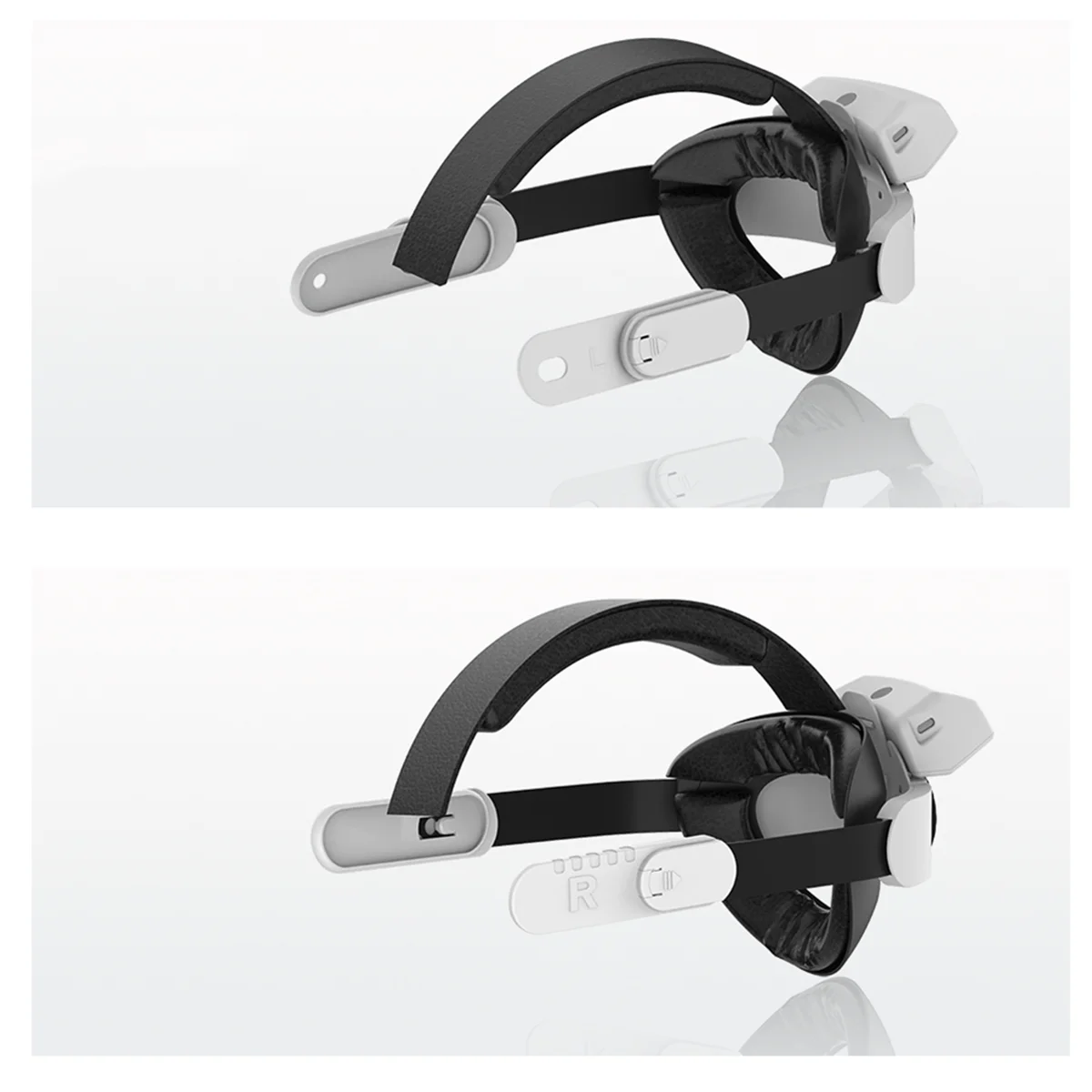 A17I Rechargeable Head Elite Strap for Meta Quest2/Quest3/Quest3S VR Headset Adjustable Head Strap VR Game Accessories
