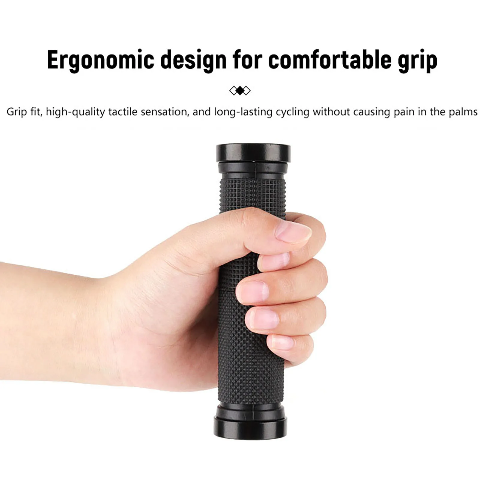 Bicycle Handle Grip Lock-on Bike Grips Double Locking Comfortable Bike Grips for Better Cycling Experience