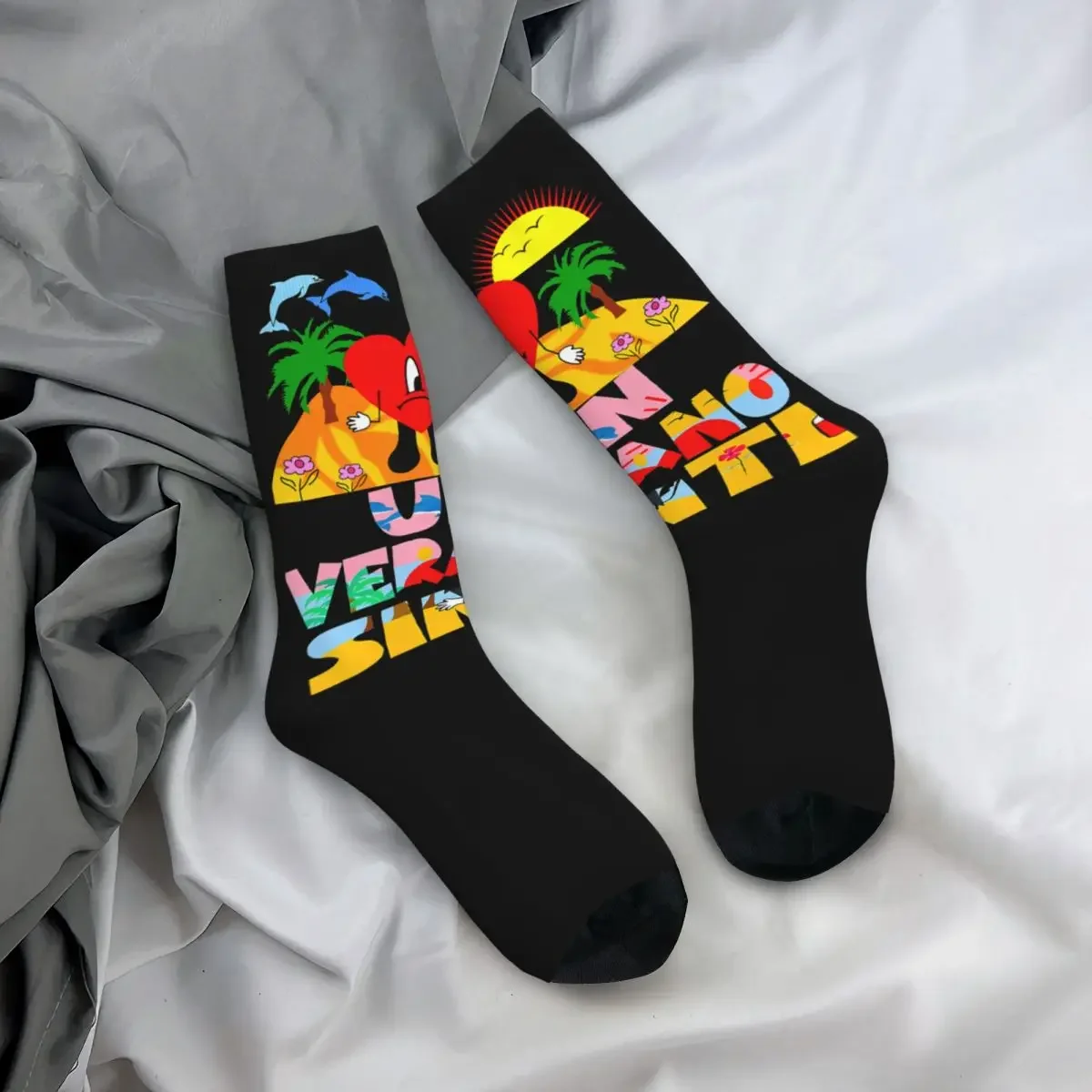 Mode schlechte Fußball Socken Hase verrückte Socken für Unisex Schweiß absorbierende atmungsaktive süße Socke