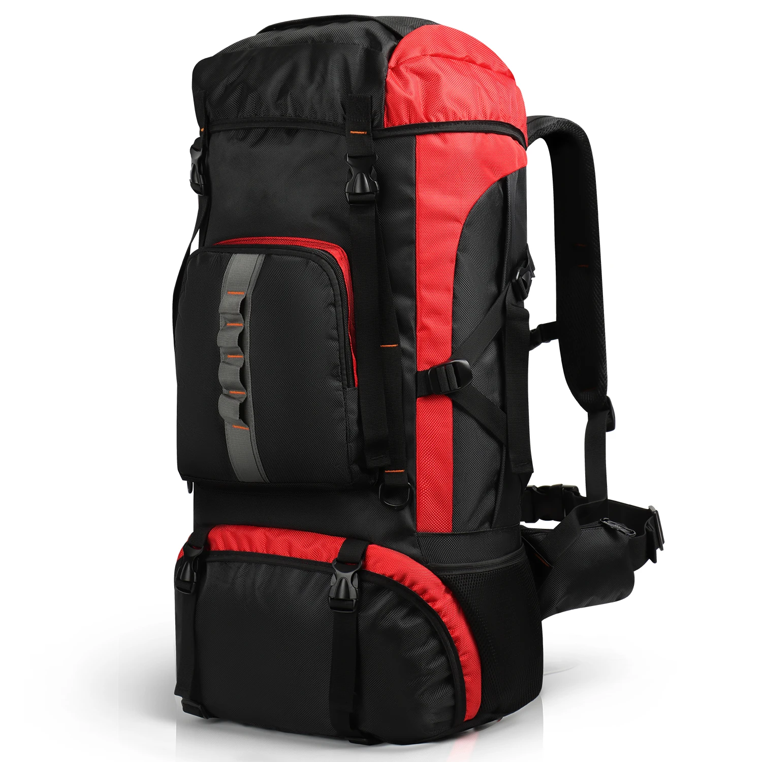 63L Waterproof Hiking Camping Backpack Trekking Bag Rucksack Large Capacity Travel Outdoor Bags Camping Equipment for Men Women