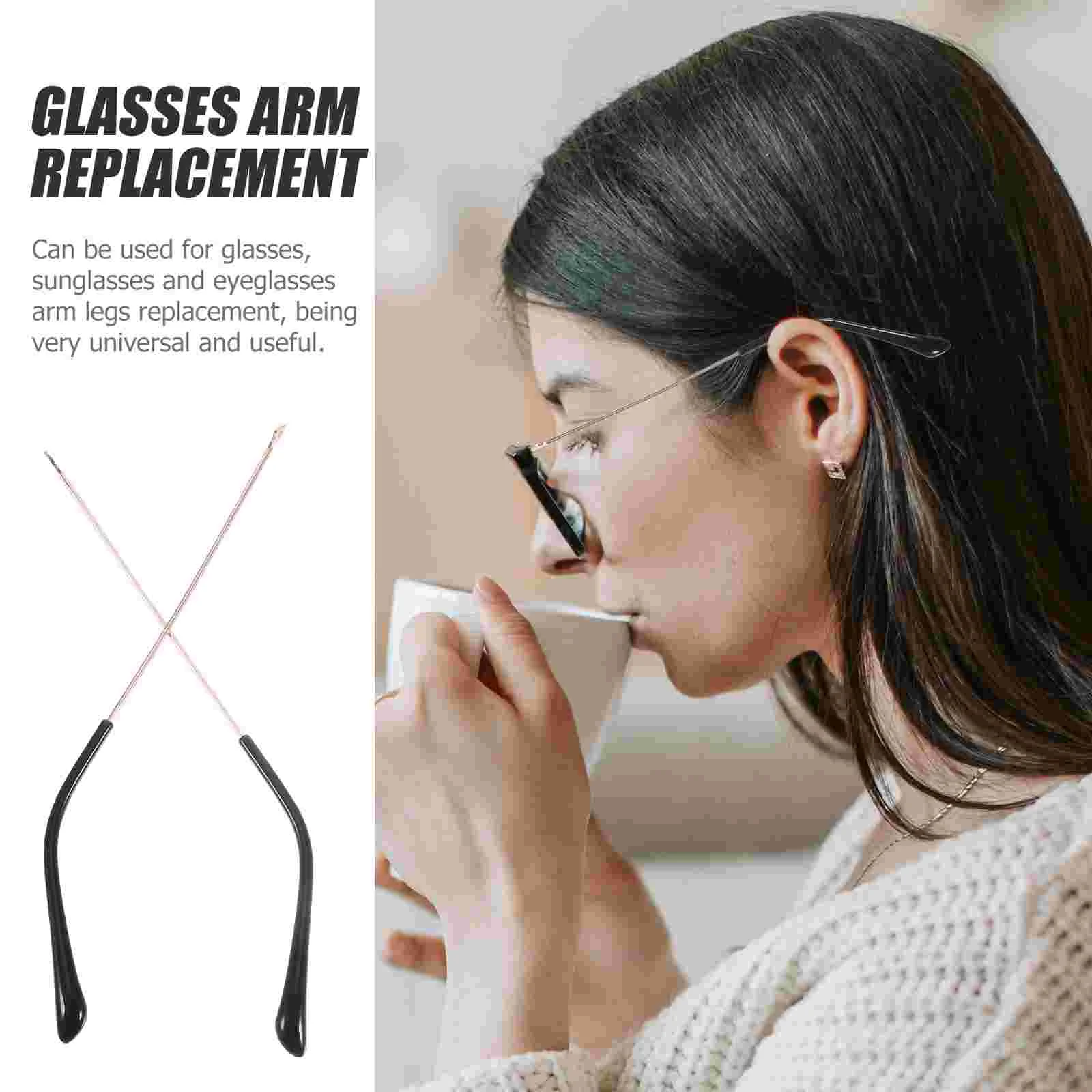 Glasses Frame Replacement Metal Arm Legs Eyeglasses Repair Kit Accessories Thin Temple Parts