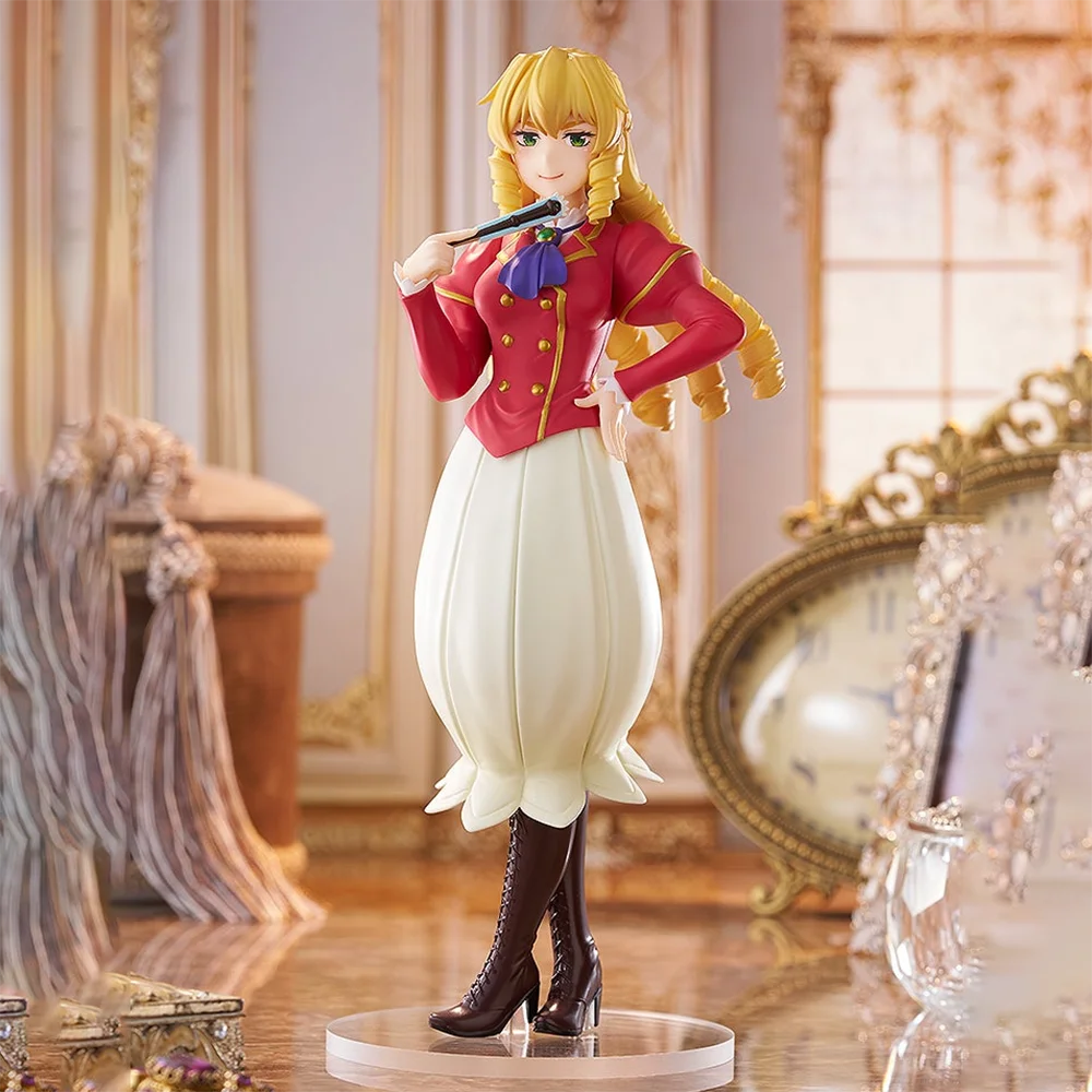 ألعاب مجسمة من شركة Good Smile الأصلية لعام 100% من Pop Up Parade Akuyaku Reijou Tensei Ojisan Grace Auvergne L Collection Series #4