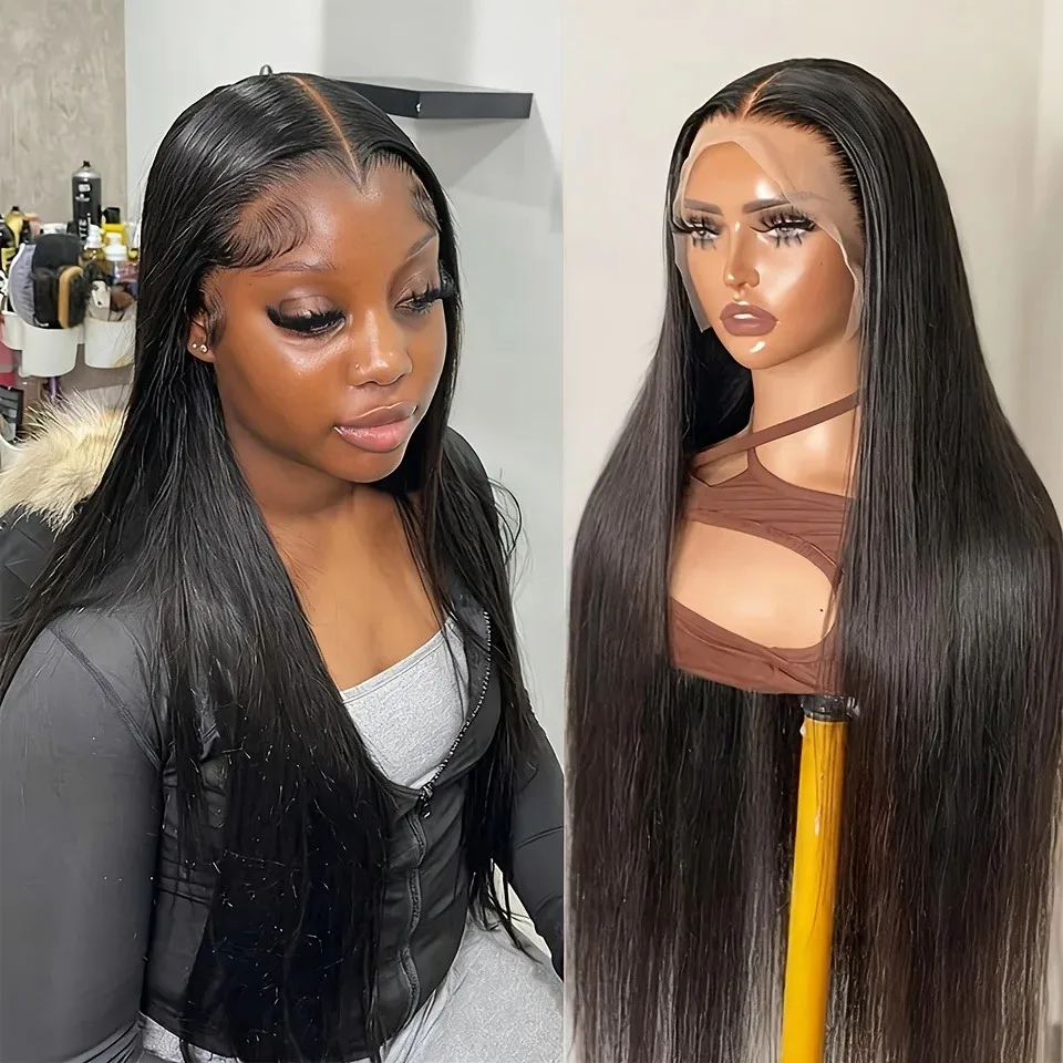 

100% натуральные бразильские парики из человеческих волос по распродаже: бесшовный парик с фронтальной шнуровкой 13x6, супер двойной плотности, идеально прямые волосы, фронтальный парик с кружевной шнуровкой