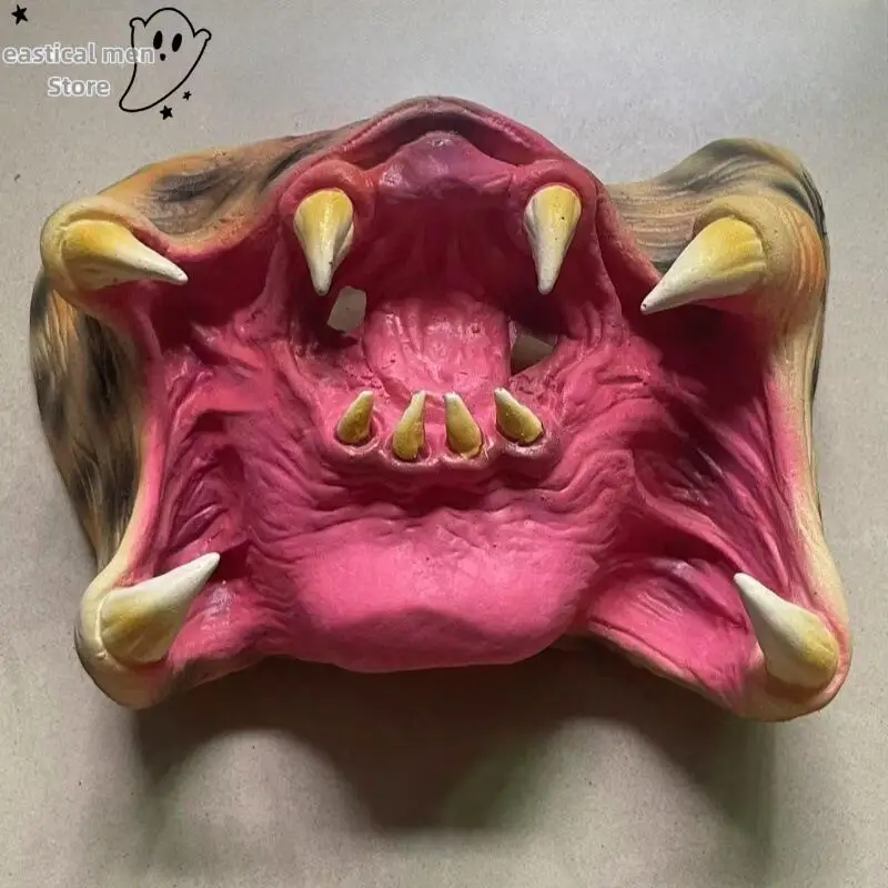 قناع المفترس لحفلة الهالوين، أقنعة الرعب الوحشية لحفلة الهالوين وعيد الميلاد، مقاس واحد للبالغين