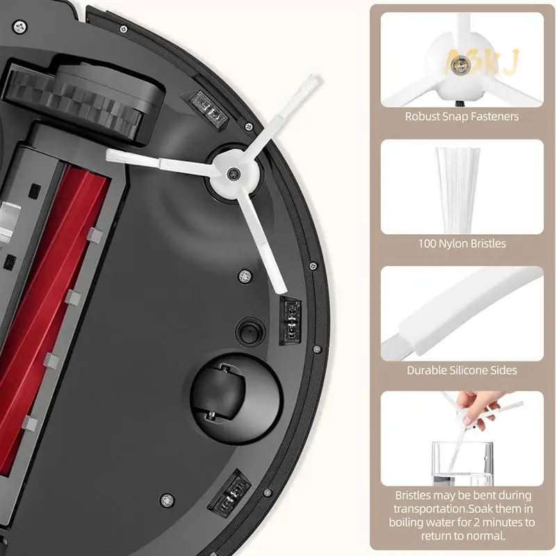 

ABKJ-Accessories For Roborock Qrevo S/Qrevo Pro/Qrevo Plus/Qrevo Maxv Vacuum Robot Replacement Parts
