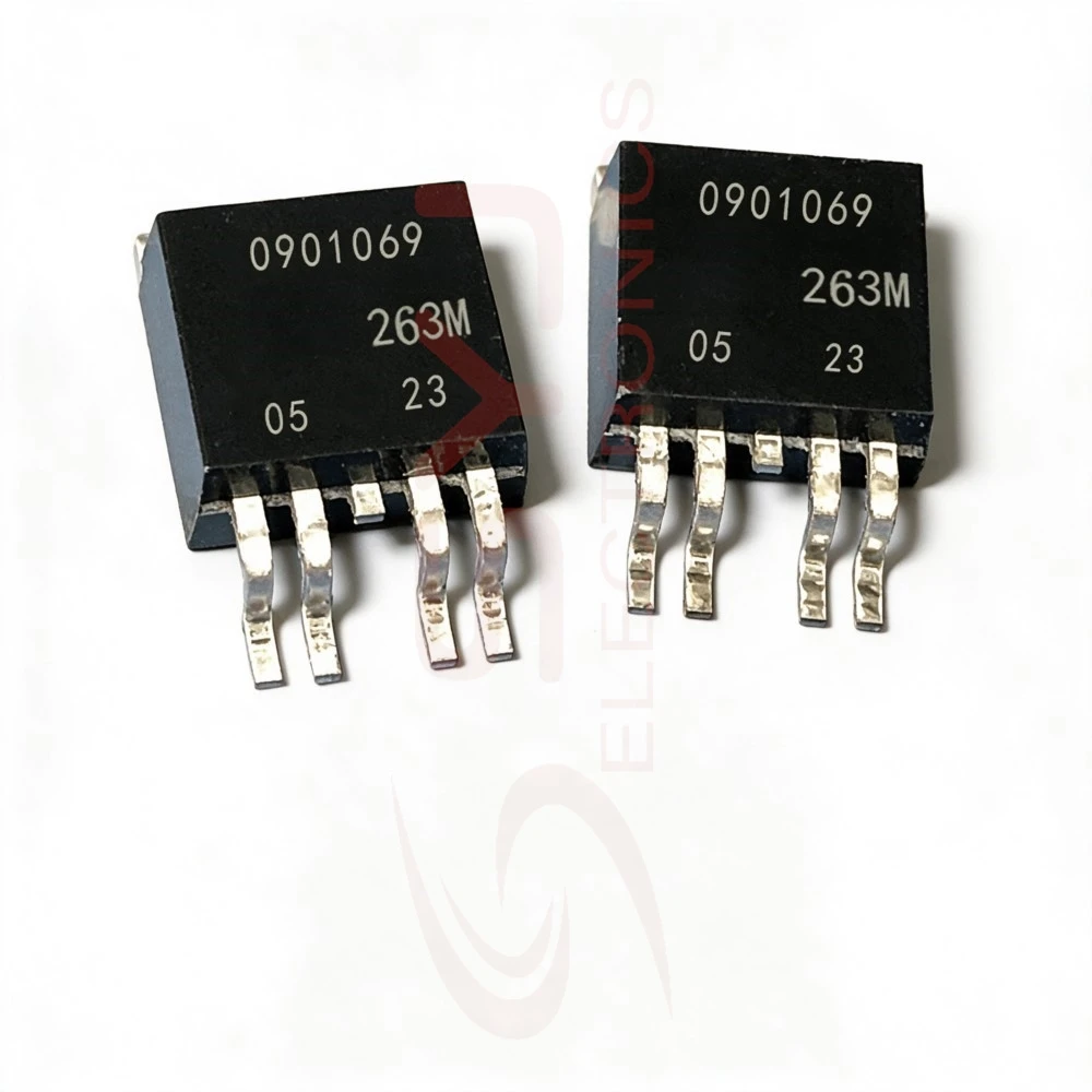 5PCS IR0901069 V50221 BTS412E2 SUM60N04-05C BUK135-50L 50V T16E-800CW TO-263-4