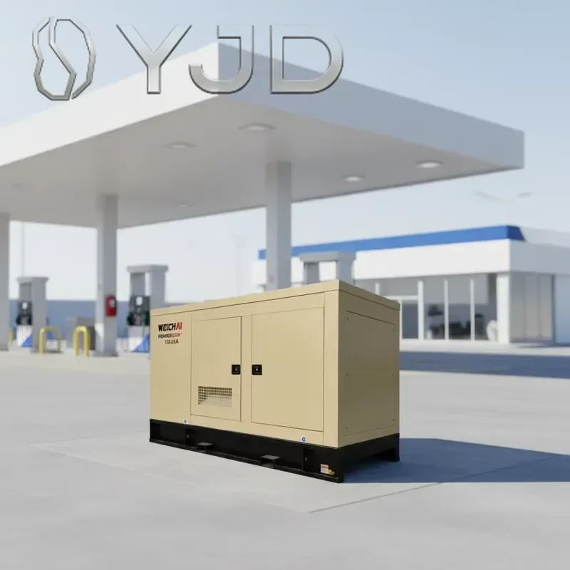 YJD Global Power Silent Diesel Generator Set 15-18KW Open Frame 60/50Hz Remote Control 1800 RPM High Efficiency ATS Home 24V DC