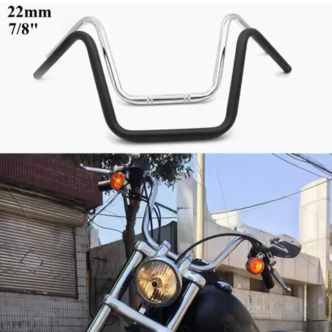 Retro Modified Motorcycle Universal Handlebar 7/8 ''22mm Directional Handle Super High Handle for Harley Sportster XL883 XL1200
