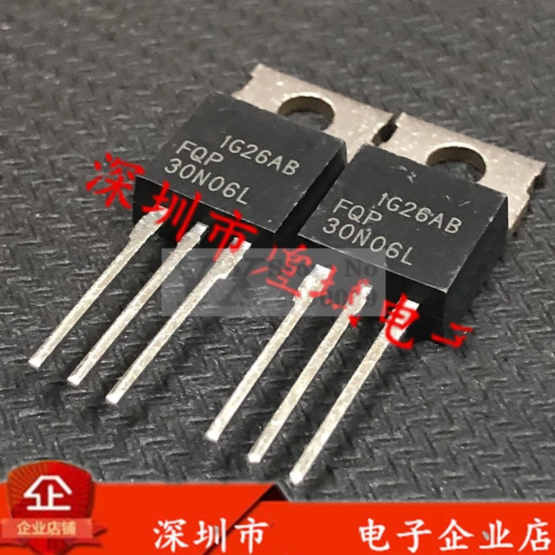 (5-20PCS) FQP30N06L FET TUBO   32A 60V