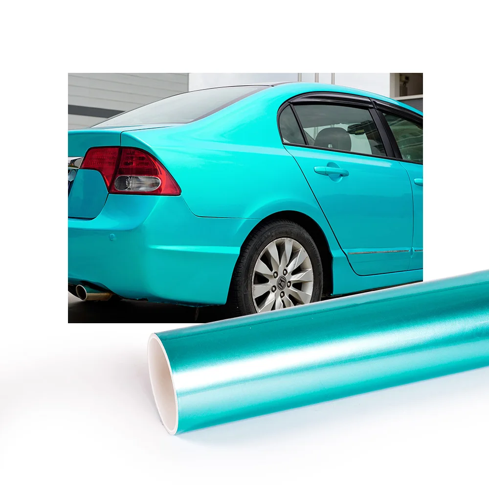 ROHO Wholesale Ultra-Bright Metallic PVC Colour Change Film Self Healing Anti-Scratch Car Body Modification Film With Discount