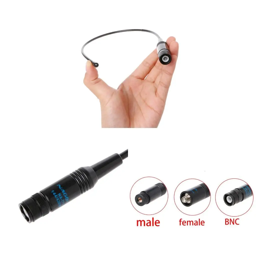 

NA-771 Dual Band VHF/UHF BNC Walkie Talkie Handheld Radio Antenna For Baofeng UV