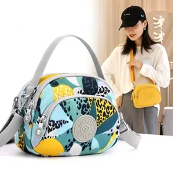 New Women Bag Lightweight Waterproof Nylon Cloth Shoulder Messenger Fashion Small Female Phone Key Purse Luxury Design