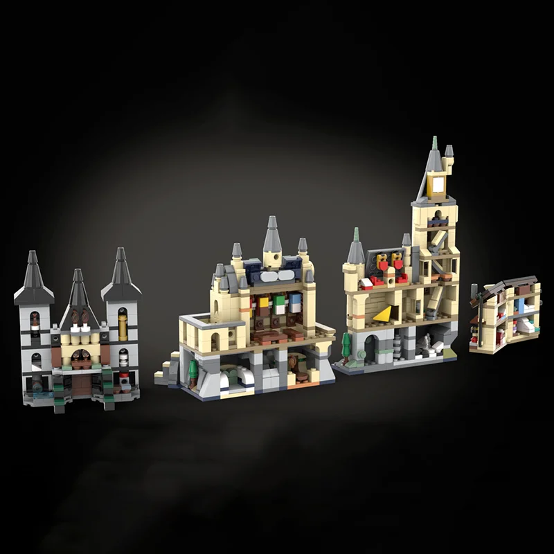 1454pcs MOC Mini HP Collection Part 5 Harry Model Building Blocks Architecture Creative Idea Christmas Gifts Education Toy Brick