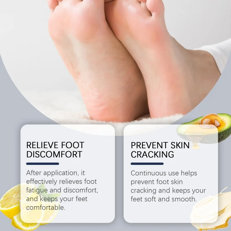 40g Nourishing Foot Cream Soothes Dry Feet Hydrating Moisturizing Exfoliating Rejuvenating Removal Dead Skin Foot Cream Care