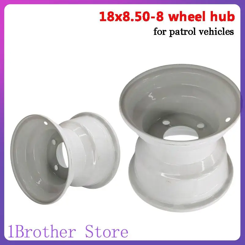 8inch Hub Rims 18x8.50-8 Inch Tubeless Tire For Golf Cart Leisure Sightseeing Wheels Car Accessories