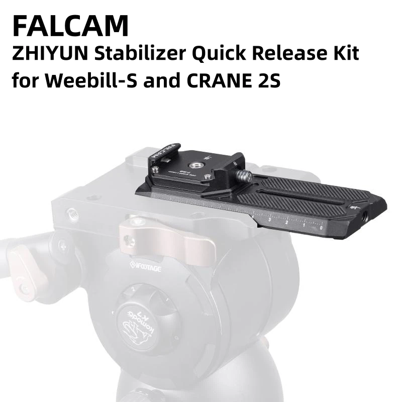 

Ulanzi FALCAM F38 2400 ZHIYUN Stabilizer Quick Release Kit for Weebill-S and CRANE 2S