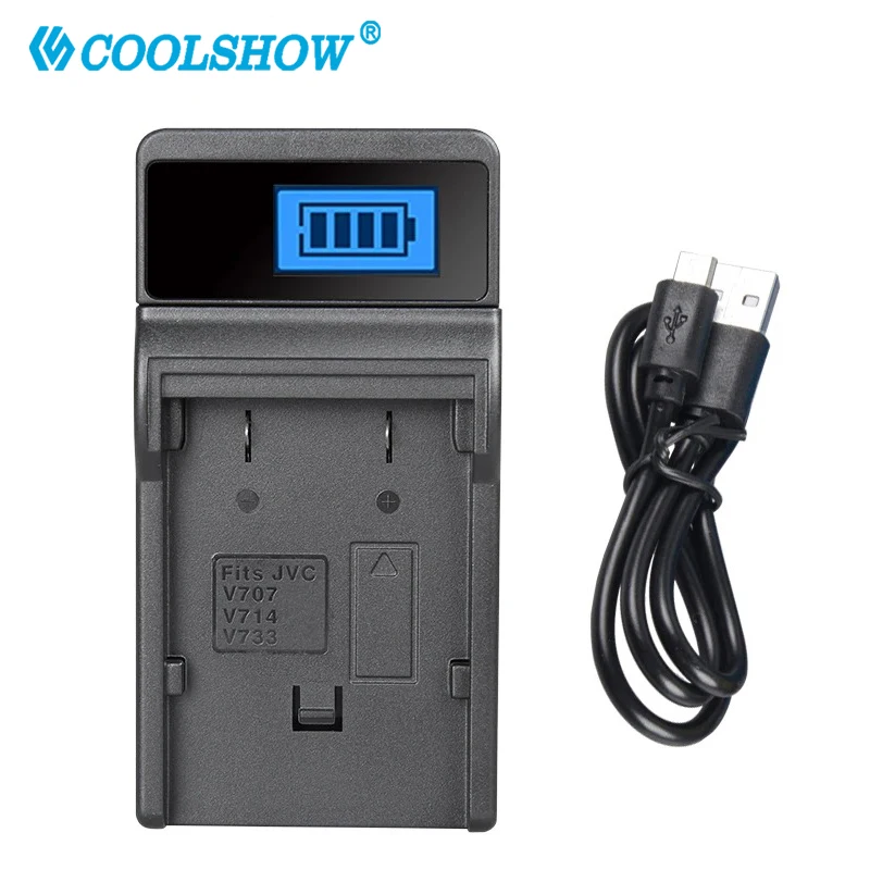 BN VF707 BN-VF707U Battery Charger For JVC GZ-D240 GR-X5 MG77 MG505  BNVF707 Camera Accessories Batteries Charger