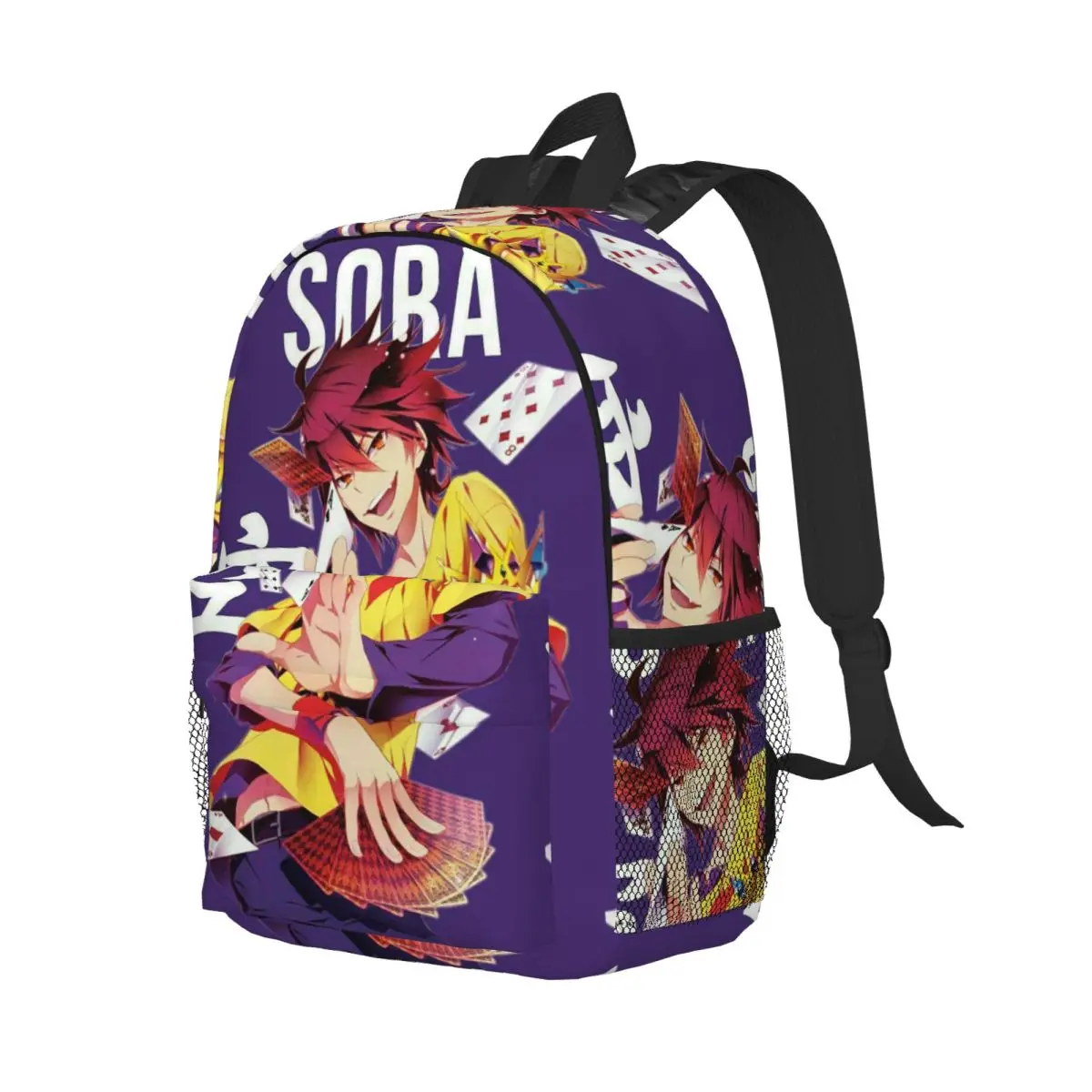 لا لعبة لا حياة أنيمي الكرتون على ظهره رائجة البيع Daypack سعة كبيرة بنين بنات BookBag حقائب كتف للرجال والنساء حقيبة مدرسية