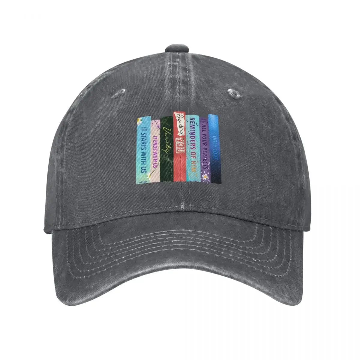 Colleen Hoover Book Shelf Baseball Cap Vintage Luxury Cap foam party Hat Women's Hats Men's