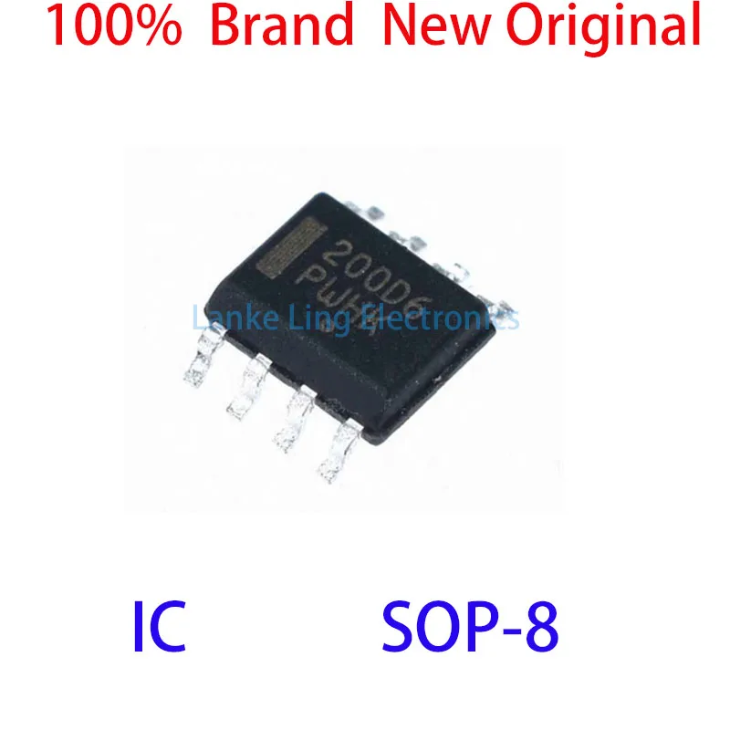 （10PCS）NCP1200D60R2G NCP NCP1200 NCP1200D60 NCP1200D60R2 200D6 100%  Brand  New Original SOP-8