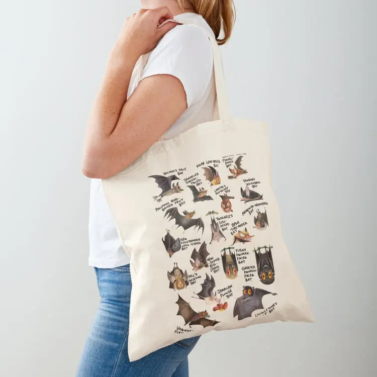 Critically Endangered Bats of the World Tote Bag