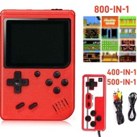 500 in 1 Portable Retro Mini Video Game Console 8-Bit 2.8'' Color LCD Screen Built-in 800 Games Consoles Handheld Game Player