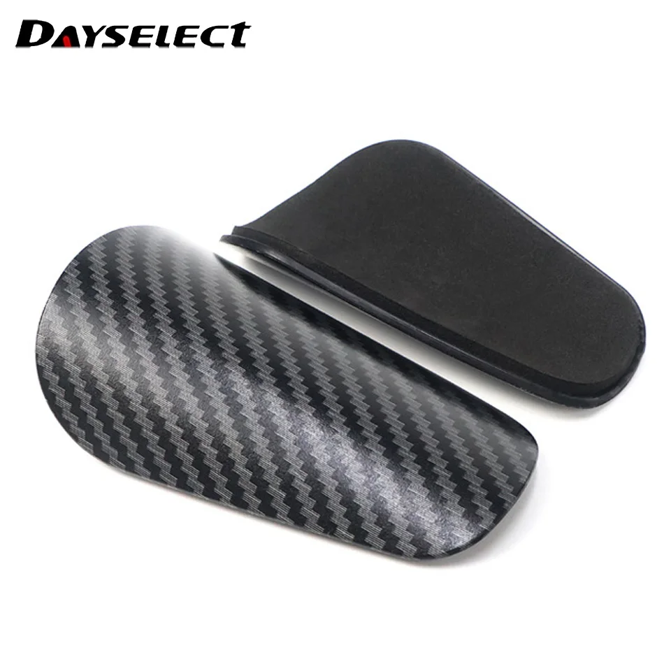 Carbon Fiber Mini Soccer Shin Guards Football Shin Support Mini Football Shin Board Kids Adults Shin Guards Protective Equip