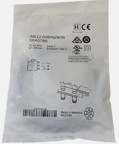 

Новый оригинальный индуктивный датчик приближения IME12-04BPSZW2S в наличии 1040766, быстрая доставка