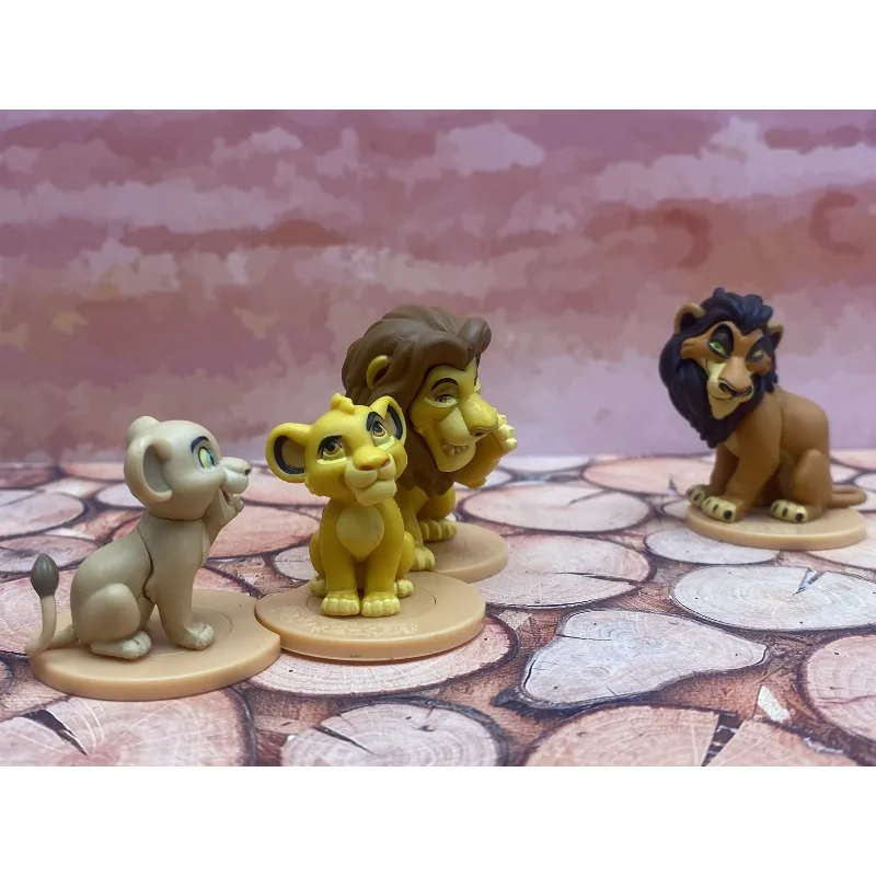 Original Anime Gashapon Figurine Cute The Lion King Whisper Kawaii Action Figure Miniature Capsule Toys Gift