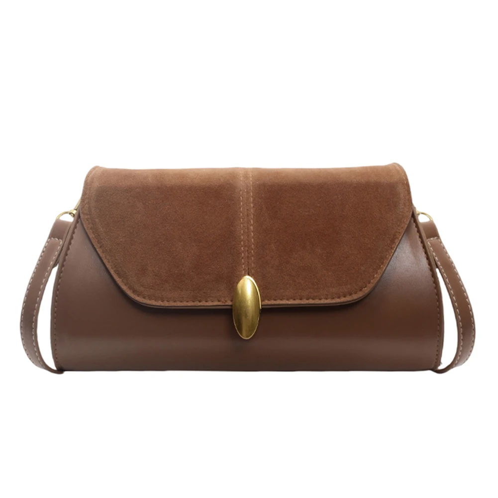 Modische PU-Umhängetasche, stilvolle Umhängetasche, verstellbarer Riemen, kleine Vintage-Einkaufstasche, trendige Pendeltasche, lässige Hobo-Tasche