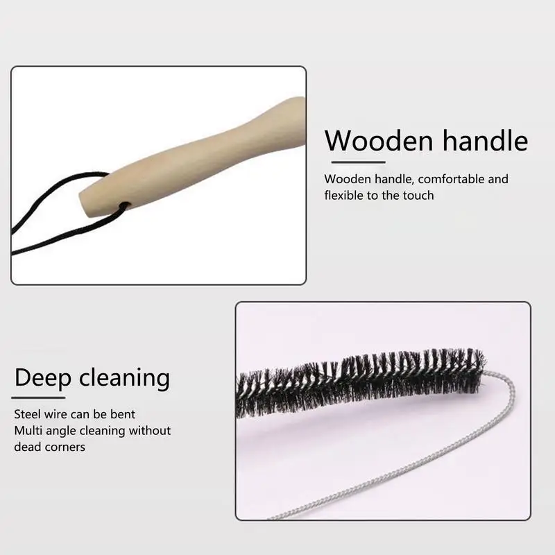 Radiator Cleaner Brush Radiator Cleaning Brush Portable And Reusable Long Refrigerator Coil Brush Lint Remover For Radiators Air