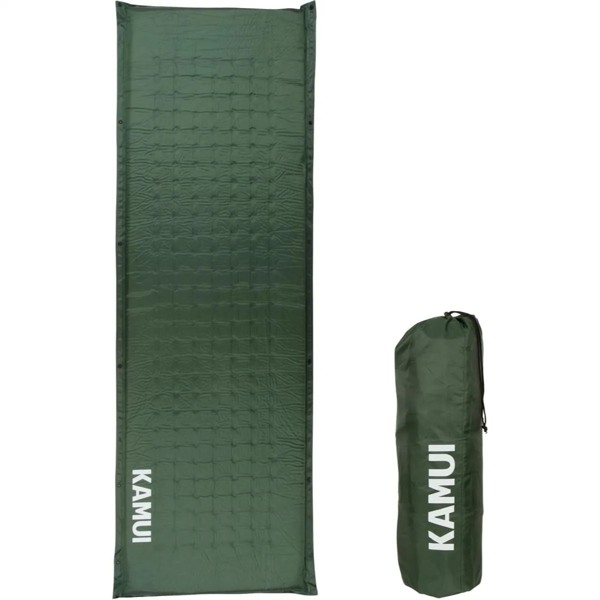 

Self Inflating Sleeping Pad 2 Inch Thick Camping Mat Connectable for Tent Family Camping Comfort