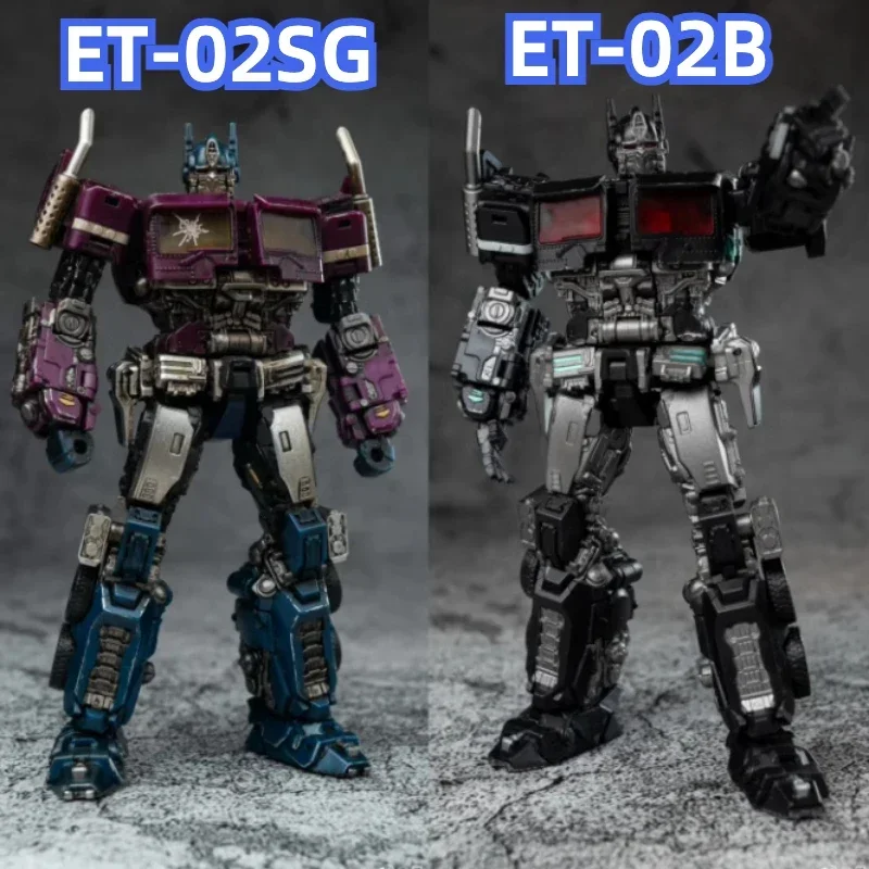 W magazynie szczęście kot transformacja MICRO COSMOS ET02 ET-02 ET-02B ET-02SG OP dowódca mały robot proporcjonalny figurki zabawki