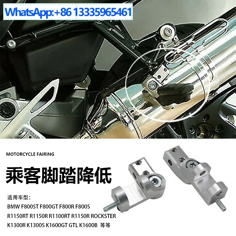 

For BMW R1200GS RT F850GS Motorcycle Accessories Passenger Pedal Lower Foot Nail Kit