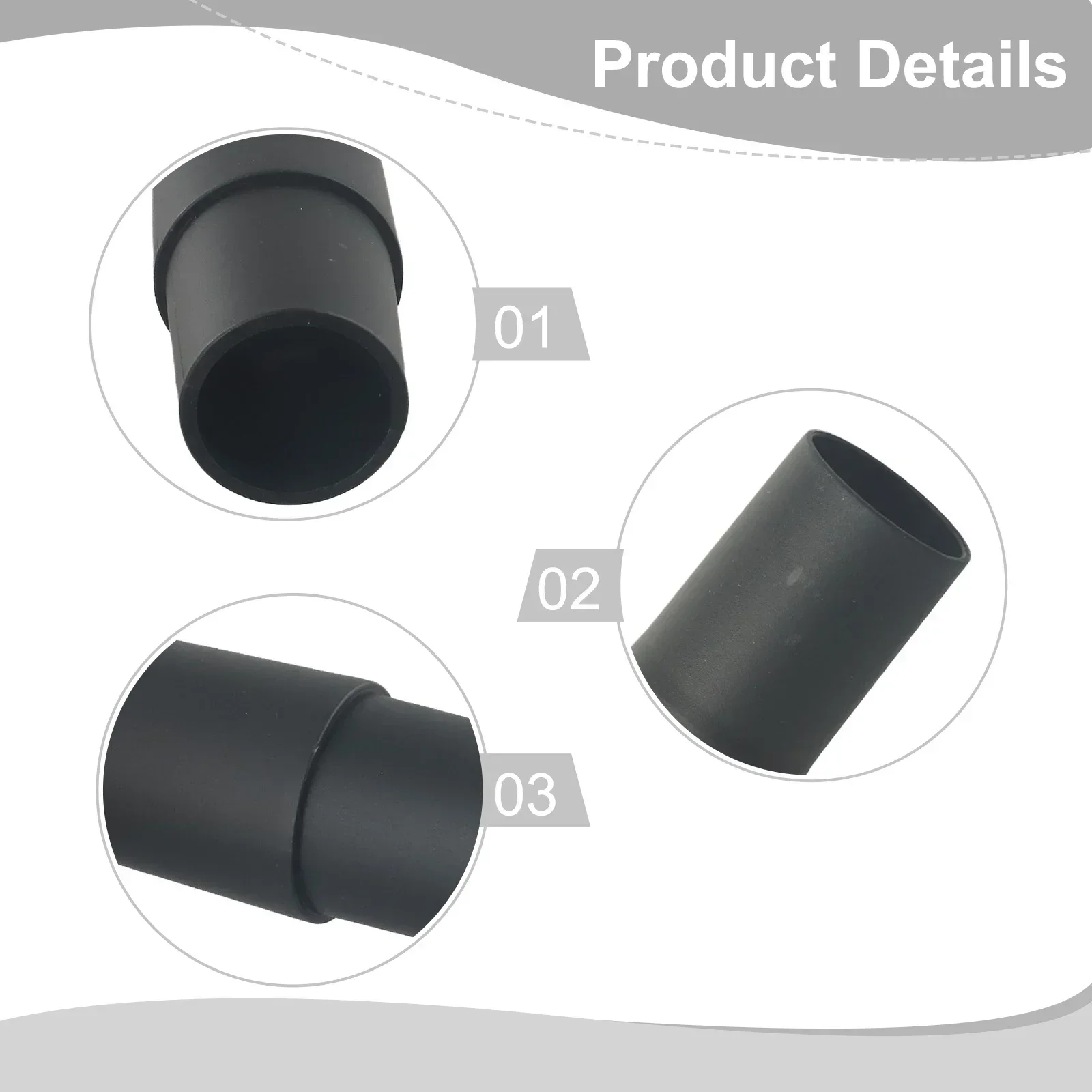 1pc escova bico mangueira conector adaptador 32mm a 35mm cabeças de escova para aspirador peças reposição acessórios