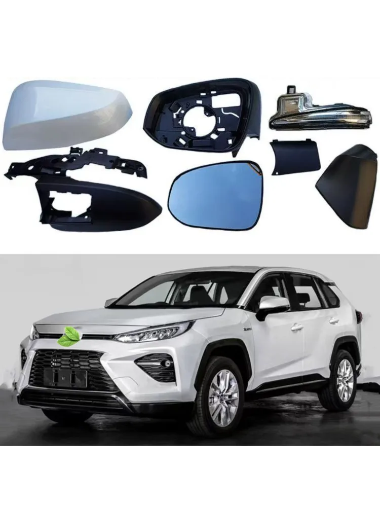 Voor Toyota RAV4 RAV 4 2020 2021 2022 Auto Zijspiegel Lagere Base Cover Frame Achteruitkijkspiegel Richtingaanwijzer lamp Lens Glas - afbeelding 2