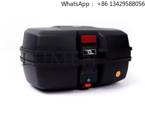 Motorcycle Trunk Thickened Extra Large Electric Scooter Tail Box Universal Large Capacity Electric Bike Storage Box